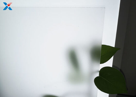 Tấm Perspex mờ 2mm 1220 * 2440mm Tấm mái mờ trong suốt