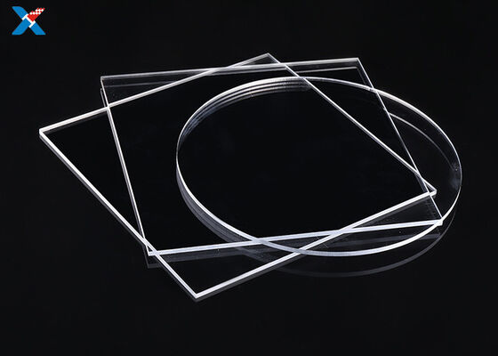 Tấm acrylic phủ cứng chống trầy xước Cắt theo kích thước cho ống kính hiển thị